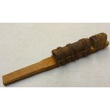 French WWI Petard Stick Grenade with its wooden handle. Scarce. A/F