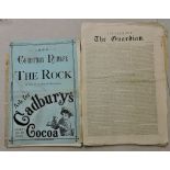 Newspapers (x6) - Supplement to The Guardian April 25th 1877. The Morning Post Feb 4th 1881. The