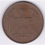 Germany 1932A - (4) Reichspfennig, (KM75), GEF