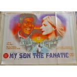 Film Poster: My Son The Fanatic. 40" x 30" quad.Stars Om Puri and Rachel Grififths. From Hanif