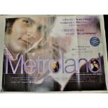 Film Poster: Metroland (1997, 40" x 30") quad, creased from folding but otherwise good condition.