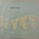 Highway - Highway (LP)-1970 Island ILPS 9138, with island pink ring/palm tree label, near mint