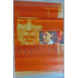 The Assistant. 30" x 40" quad. Stars Gil Bellows, Armin Mueller-Stahl, Joan Plowright and Kate