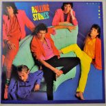 Rolling Stones - Dirty Work (LP)1986-CBS 86321 with inner , with cartoon strip one side and lyrics