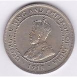 Jamaica 1918C - Penny, (KM26), UNC