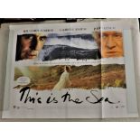 Film Poster: This is the Sea, 1997, quad 30" x 40", folded. Fold creases, otherwise very good