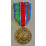 United Nations Medal with Croatia Service ribbon. GVF