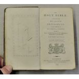 A King James Bible -Printed in Edinburgh by Sir D.Hunter Blair and M.T.Bruce 1835, a fine leather