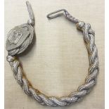 German WWII Style Marksman Lanyard, Silver Grade. A/F