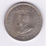 Jamaica 1919C - Half Penny, (KM25), BUNC