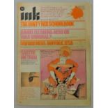 Ink-The Other Newspaper'-Issue 11, 10th July 1971, tears to cover and (8) pages.