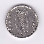 Ireland 1940 - Sixpence, UNC, (KM) scare