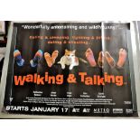 Film Poster: Walking & Talking (1996, 40" x 30", quad). Stars Catherine Keener, Anne Heche, Todd