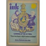 Ink-The Other Newspaper'-Issue 14, 31st July 1971, in good condition.