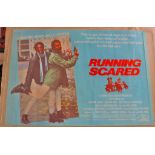 Film Poster: Running Scared (1986, 40" X 30"). A Peter Hyams Film. Starring Gregory Hines, Billy