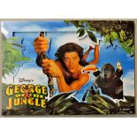 Promotional material for Disney's George of the Jungle. A 10" by 7" frontage, with centrefold. The