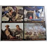 Film Lobby Posters - The Three Musketeers (2011, 14" x 11", x8, all different. Stars Matthew