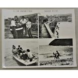 4 Scene Photographs from Danger Point, 1971, 10" x 8" single sheet. The scenes depicted are