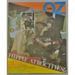 Oz Magazine No.25-Dec 1969 'Hippie Atrocities-Plus Early Elvis, and other artist exclusive-Hippie