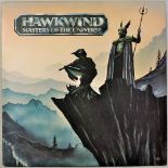 Hawkwind-VINYL RECORD: Masters Of The Universe (LP). 1977 United Artists UAG 30025. Striking artwork