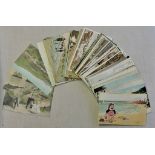 Postcards - Mixed lot, many pre 1920 GB Topo, few subject cards - useful lot (80/90)