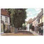 Sussex - Bexhill-on-Sea - High Street, colour card, used Bexhill 1906