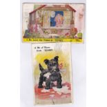 Atwell/Yorkshire - Ten by - novelty mailing cards Mabel Lucy Atwell used 1946 No.1860, another a