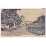 Northamptonshire - Great Brington Church, Northampton, Valentine's 45243, used 1905