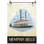 NEW ORLEANS "MEMPHIS BELL" DANCE HALL SIGN. Mid 20th Century sign, probably for a dance hall or