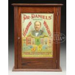 DR. DANIELS' VETERINARY MEDICINES DISPLAY CABINET.