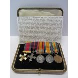 A contempary miniature group of medals, attributed to Lieut. Col. Harry Lancelot Ruck Keen, late