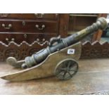 MODEL BRASS CANNON,