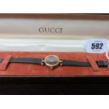 GUCCI, ladies Gucci quartz wrist watch,