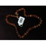 AMBER NECKLACE,