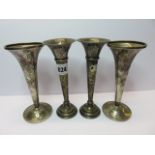 SILVER VASES,