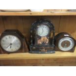 ART DECO MANTEL CLOCK,