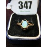 OPAL RING, 9ct gold Opal ring,