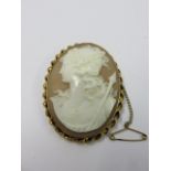 CAMEO BROOCH,