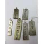 INGOT PENDANTS,