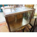 DISPLAY CABINET, table top glazed display cabinet,