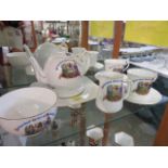 RECHABITE, Grafton Rechabite teaware comprising tea pot, stand, jug, bowl etc,