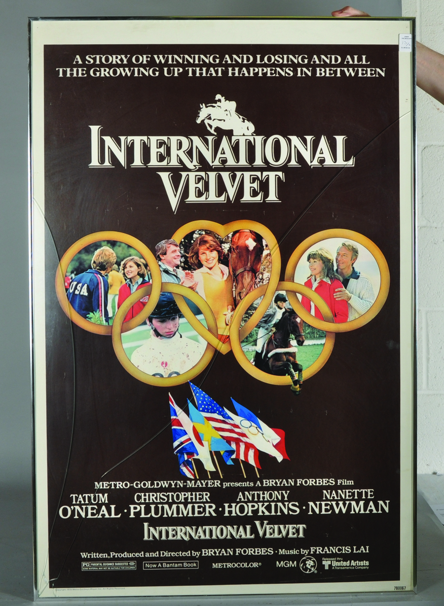 'International Velvet', Poster (folded), 37" x 23.5", and another Poster, two (2). - Image 3 of 3