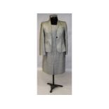 Ipekyol, a grey jacket and dress, size 14.