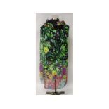 Derist, colourful dress, size large.