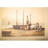 PROUT (Samuel) artist: collection of 10 hand-col'd mixed method topographical prints, approx. 15 x