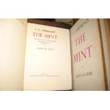 LAWRENCE (T. E.) The Mint. A Day-Book of the R.A.F. Depot..., 4to, LTD EDN., 1976/2000 copies,