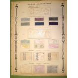 [TEXTILE SAMPLE BOOK] C. S. & S. Freres, "Soieries Unies, Doublures de Soie", [etc., title from