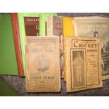 [CRICKET] The Athletic News Cricket Annual, 1903, original wrappers; Long's Cricket Handbook for