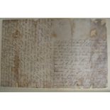 BEAUFORT (Henry, 2nd Duke of) 3pp. autograph letter to Lord Worth, dated July 28th 1713, regarding