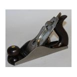 Stanley No. 3 smooth plane with low knob.